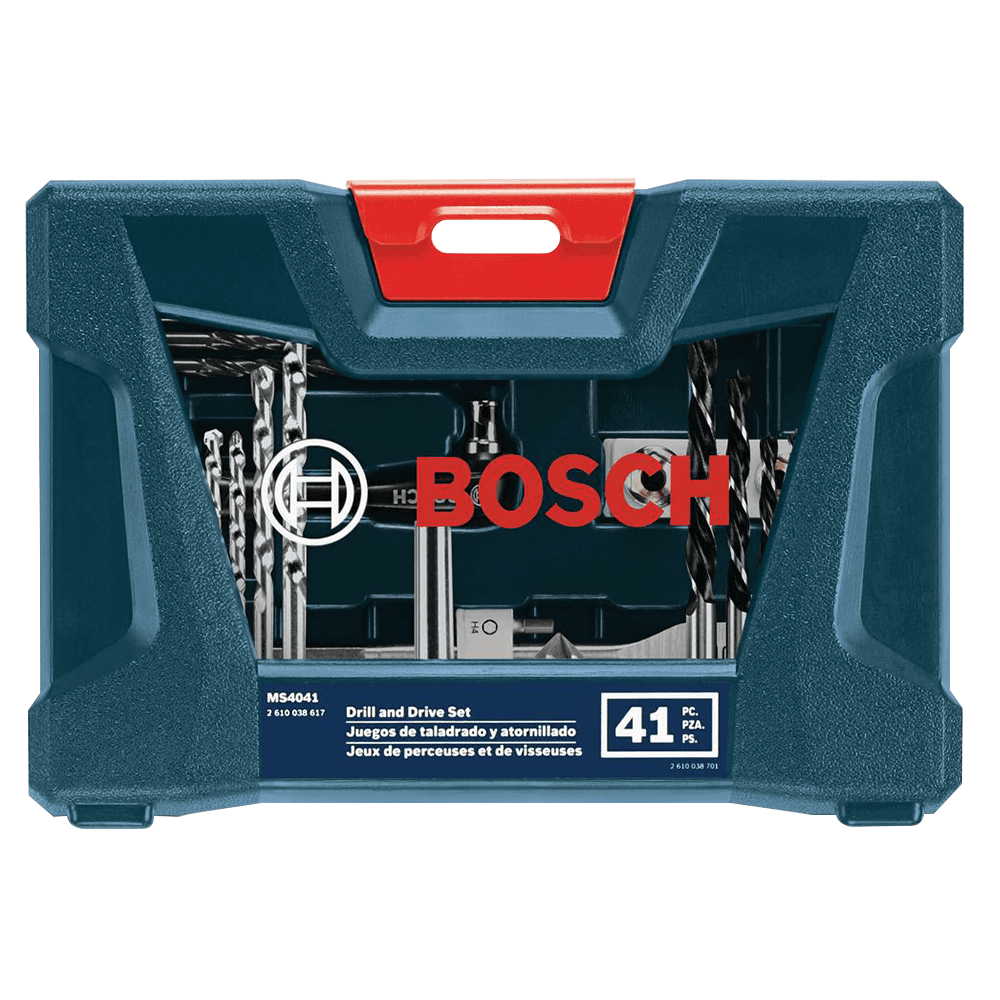 Bosch Tools 41-Piece Mixed Drill/Drive Bit Set - Drilling Solutions for Most Materials
