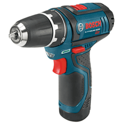 Bosch PS31 12 V Max Drill/Driver Kit in use on a worksite