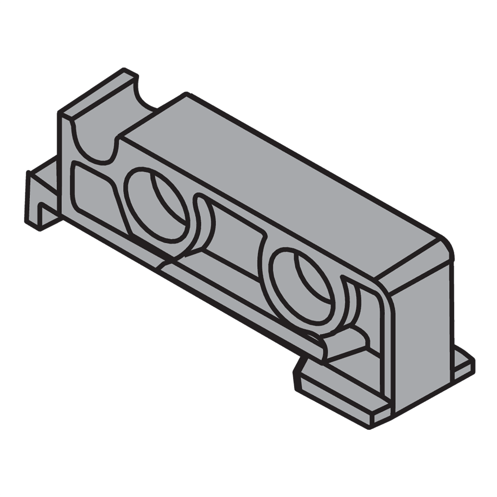 Blum Tandem Universal Block - No More Edge Bore Holes for Hooks