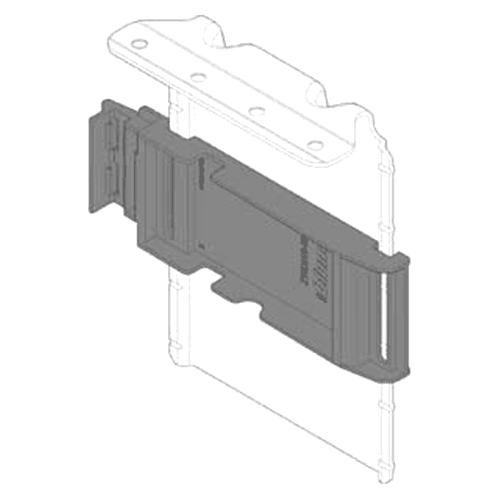 Blum Servo-Drive Top Bracket with Adapter - Installation Image