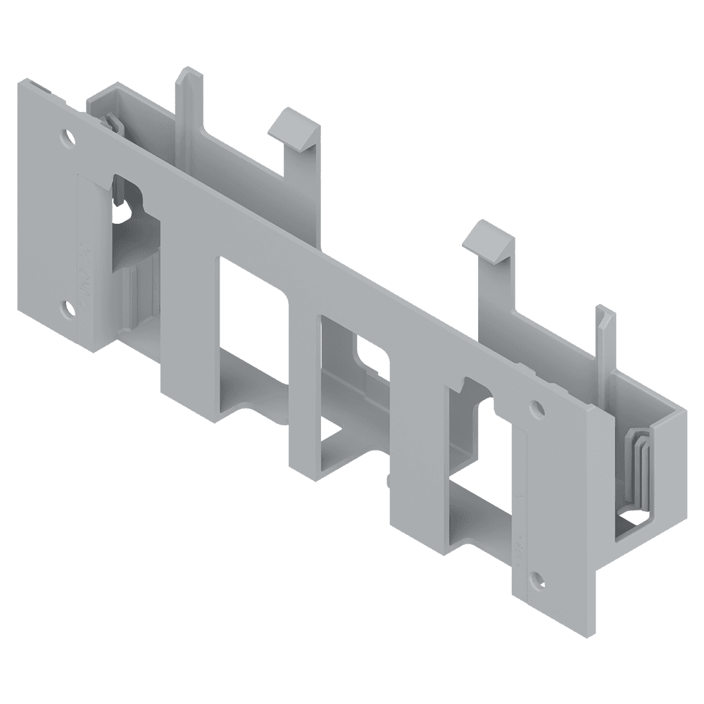 Blum Servo-Drive Wall Mount Bracket - Gray Power Supply Accessory