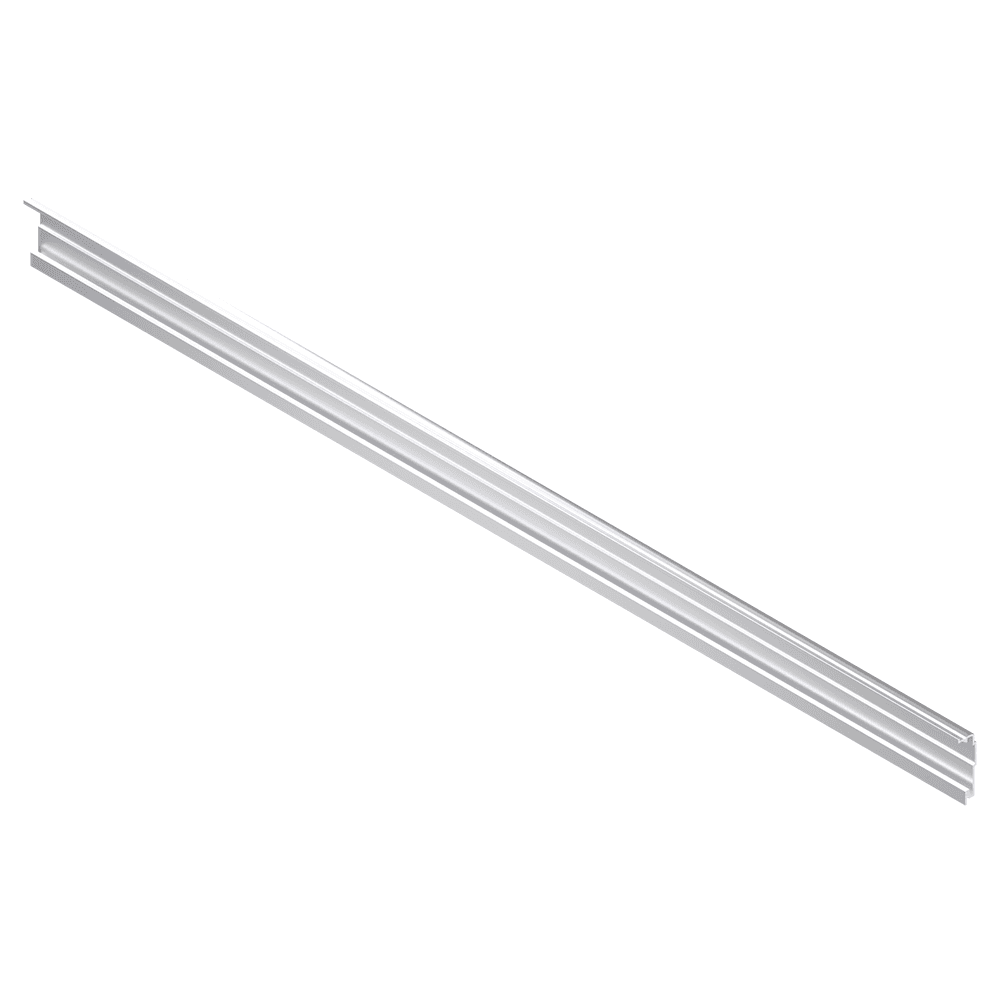 Blum Servo-Drive Aluminum Profile for Face Frame Applications with Rear Attachments
