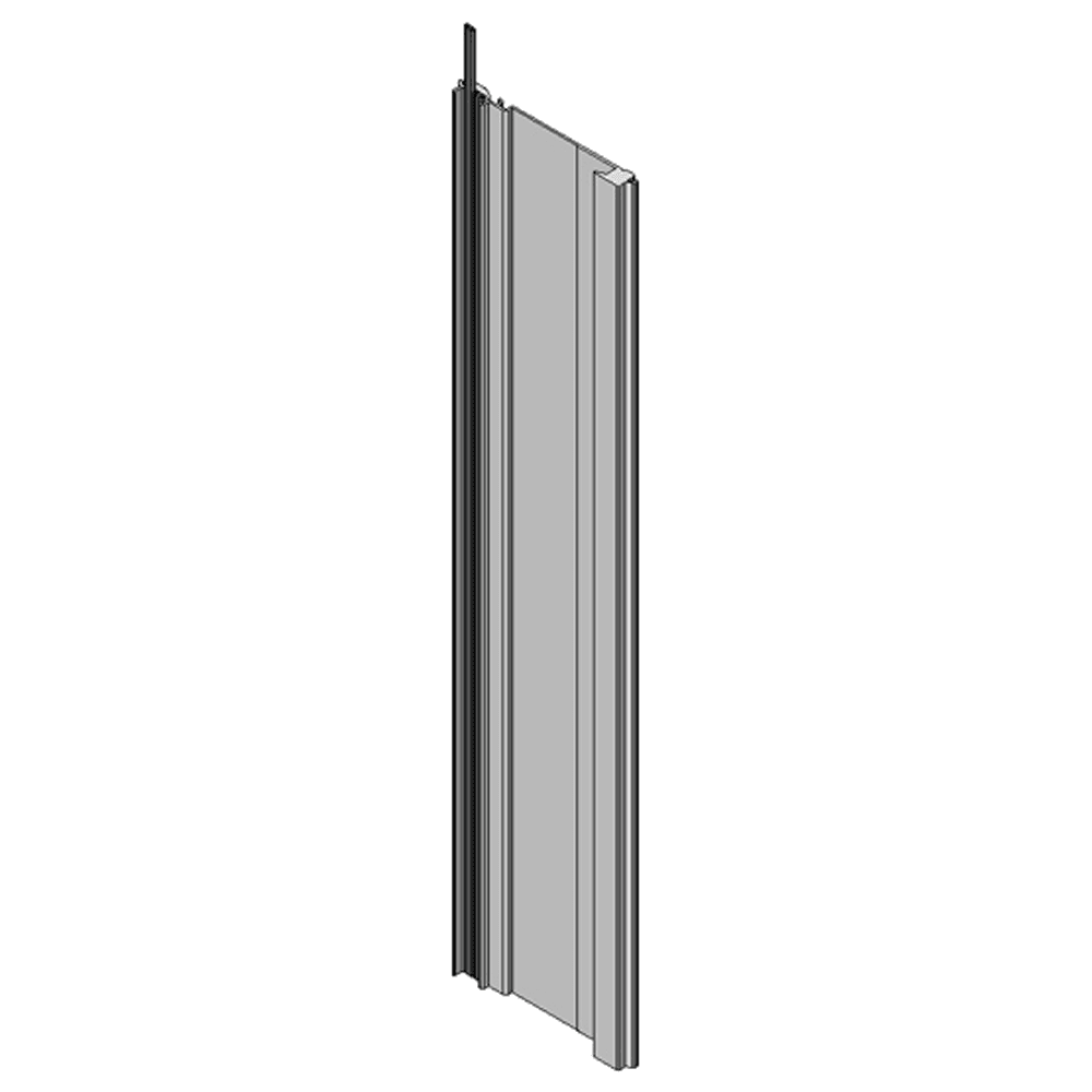 Blum Servo-Drive Vertical Aluminum Profile with Cable, 28-3/8 - Aluminum Profile