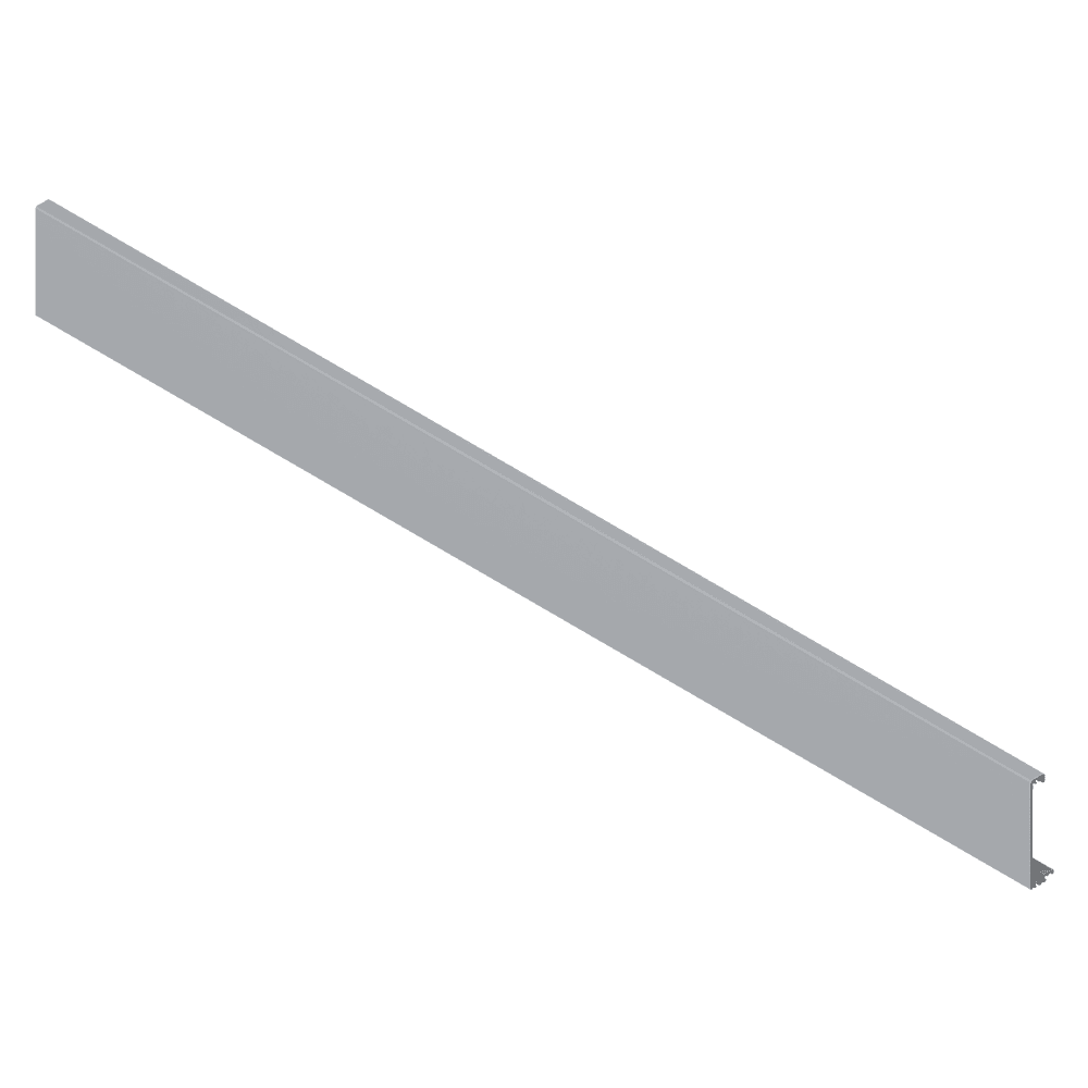 Blum Tandembox Drawer Front Piece in Gray for Interior Roll-Out - 41 Size