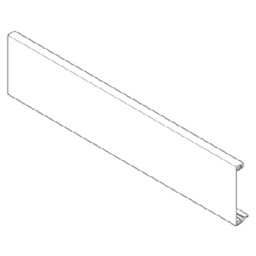 Tandembox Drawer Front Piece for Intivo in Gray - 41 Size by Blum