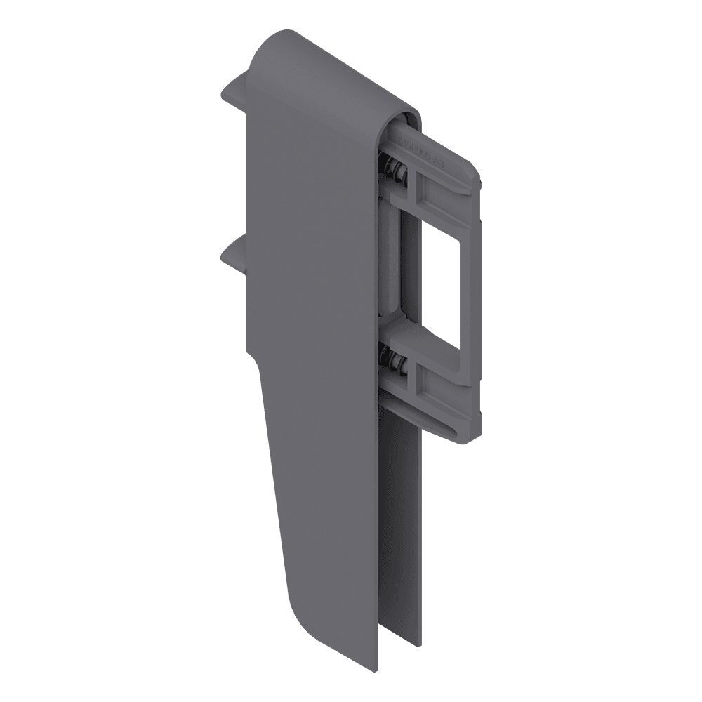 1/2" ORGA-LINE Spring Connector, Gray - Main Image