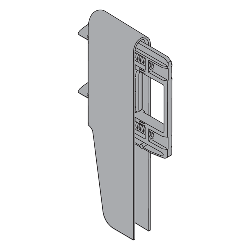 1/2" ORGA-LINE Spring Connector, Gray - Alt Image 1