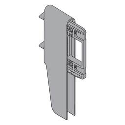 1/2" ORGA-LINE Spring Connector, Gray - Alt Image 1