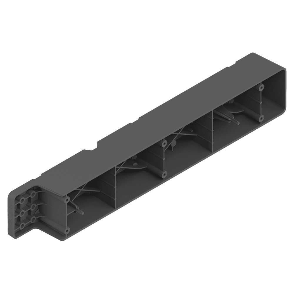 Space Step Spacer Part Strip, Orion Gray Matte Main - Image