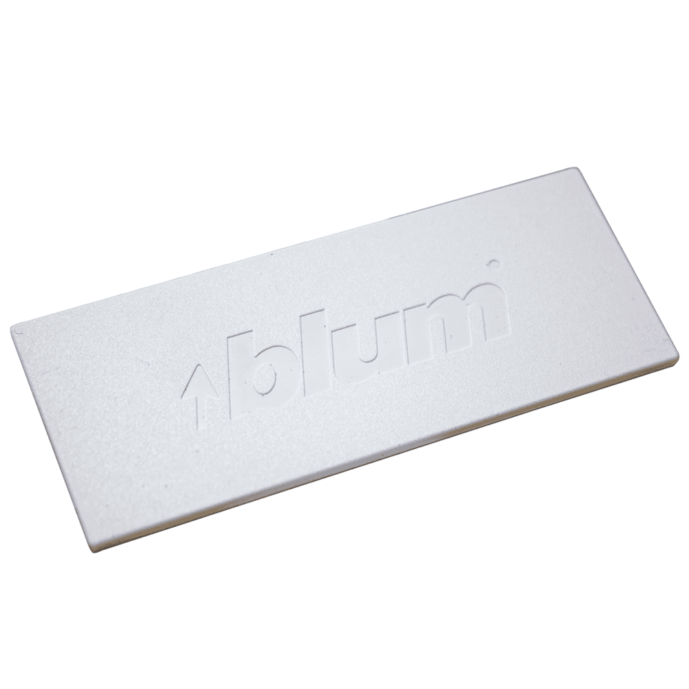 Silver TANDEMBOX Intivo Cover Cap for Blum drawers