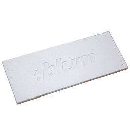Silver TANDEMBOX Intivo Cover Cap for Blum drawers