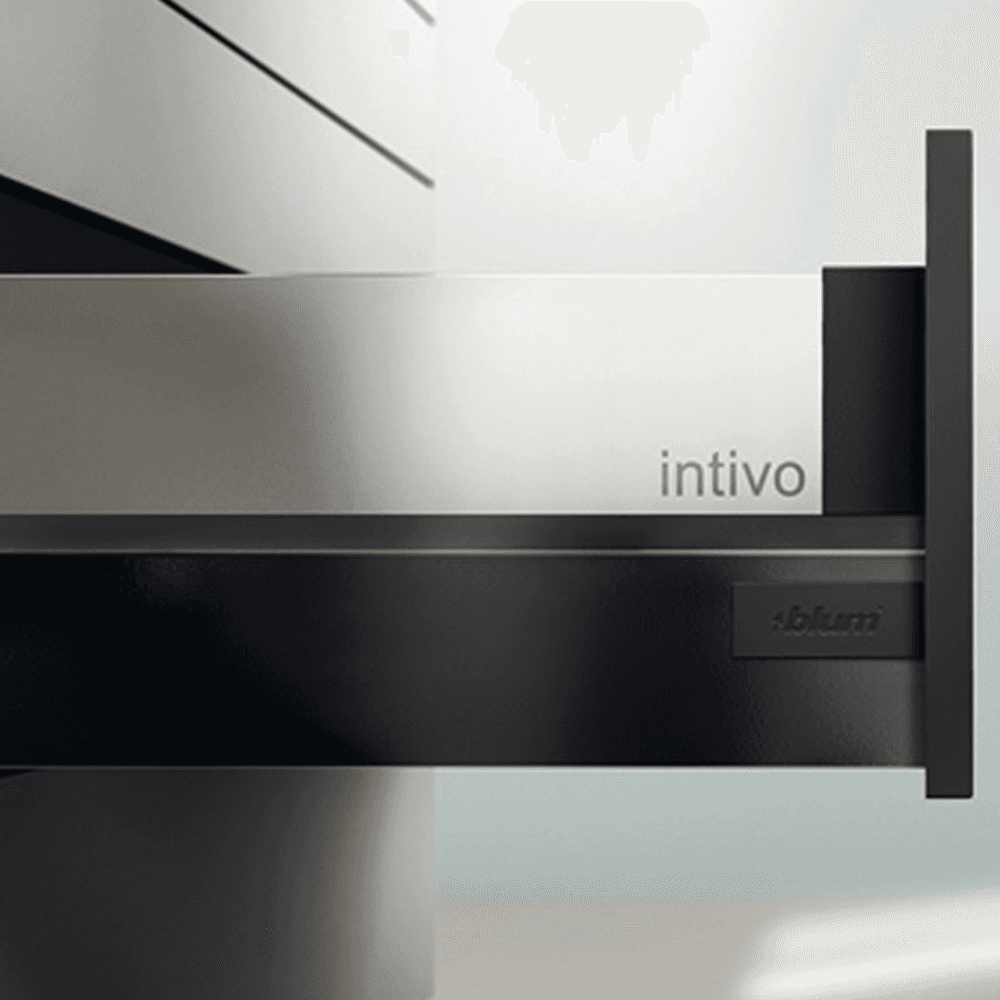 Symmetrical design TANDEMBOX Intivo Cover Cap for Blum drawers