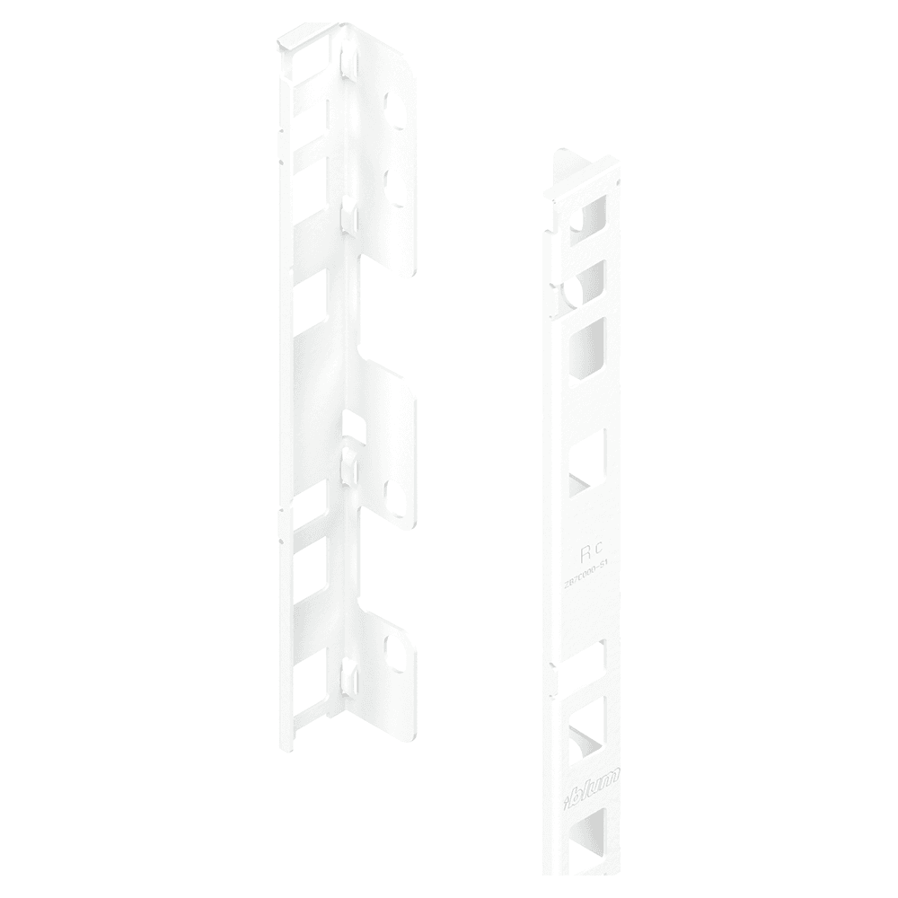 Legrabox Rear Fixing Bracket C-Height 193mm, Silk White Matte Main - Image
