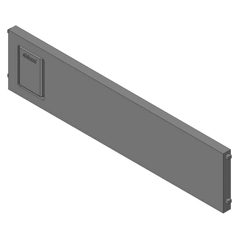 Blum Ambia-Line 2" Cross Divider for Drawer in Orion Gray