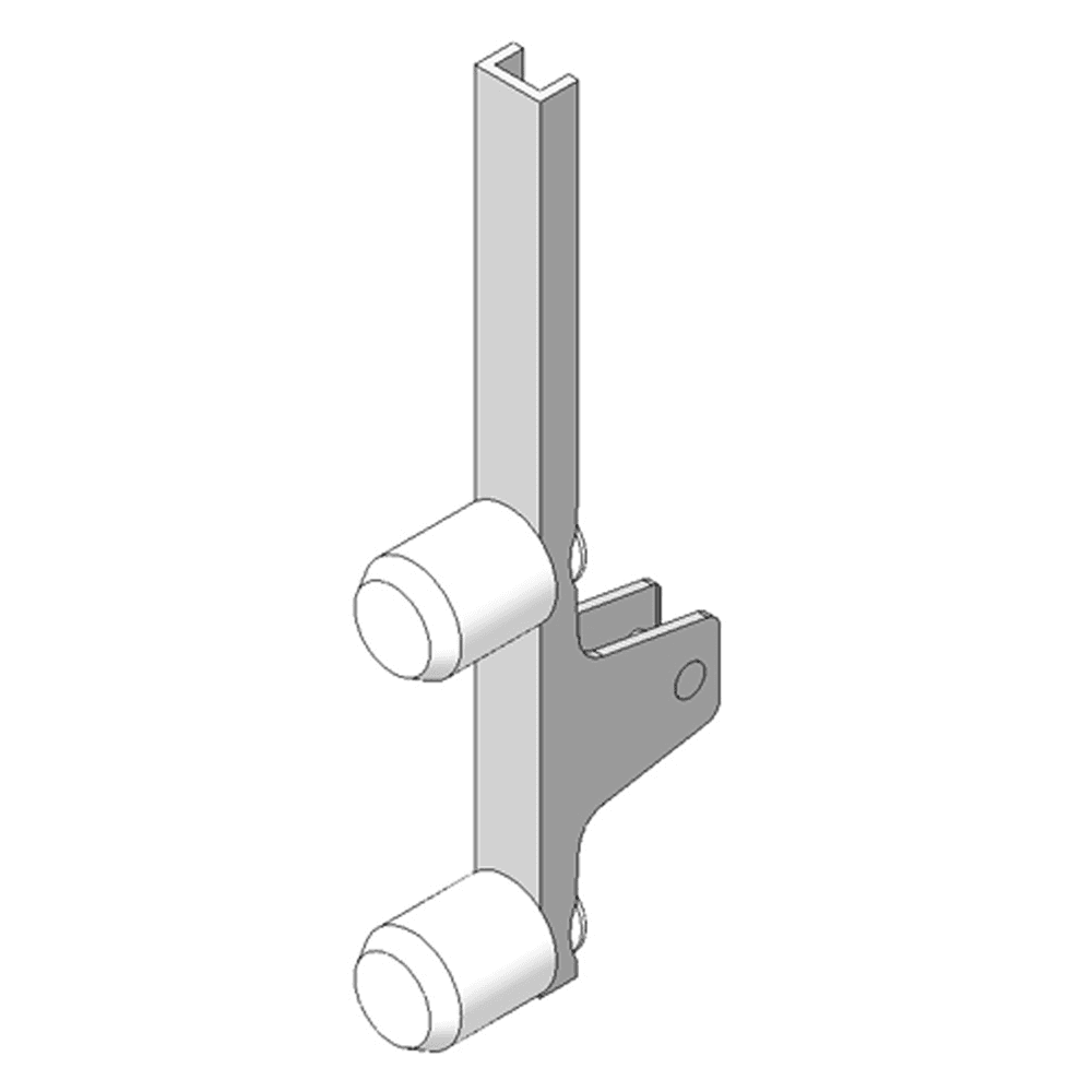 Blum Legrabox Front Fixing Bracket - K-Height 5-1/16", Screw-On - Image 3