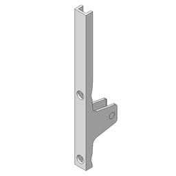 Blum Legrabox Front Fixing Bracket for K-Height 5-1/16", Screw-On - Image 1