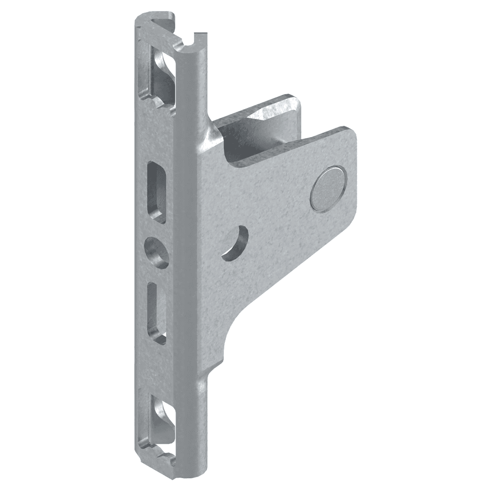 Legrabox Front Fixing Bracket for M-Height 3-9/16", Screw-On - Blum Product Image 1