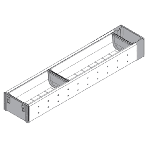 Blum Orga-Line 1-Tried Cutlery Tray Set, Stainless Steel, 21 - Image 2