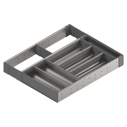 Customizable drawer with Blum's ORGA-LINE program