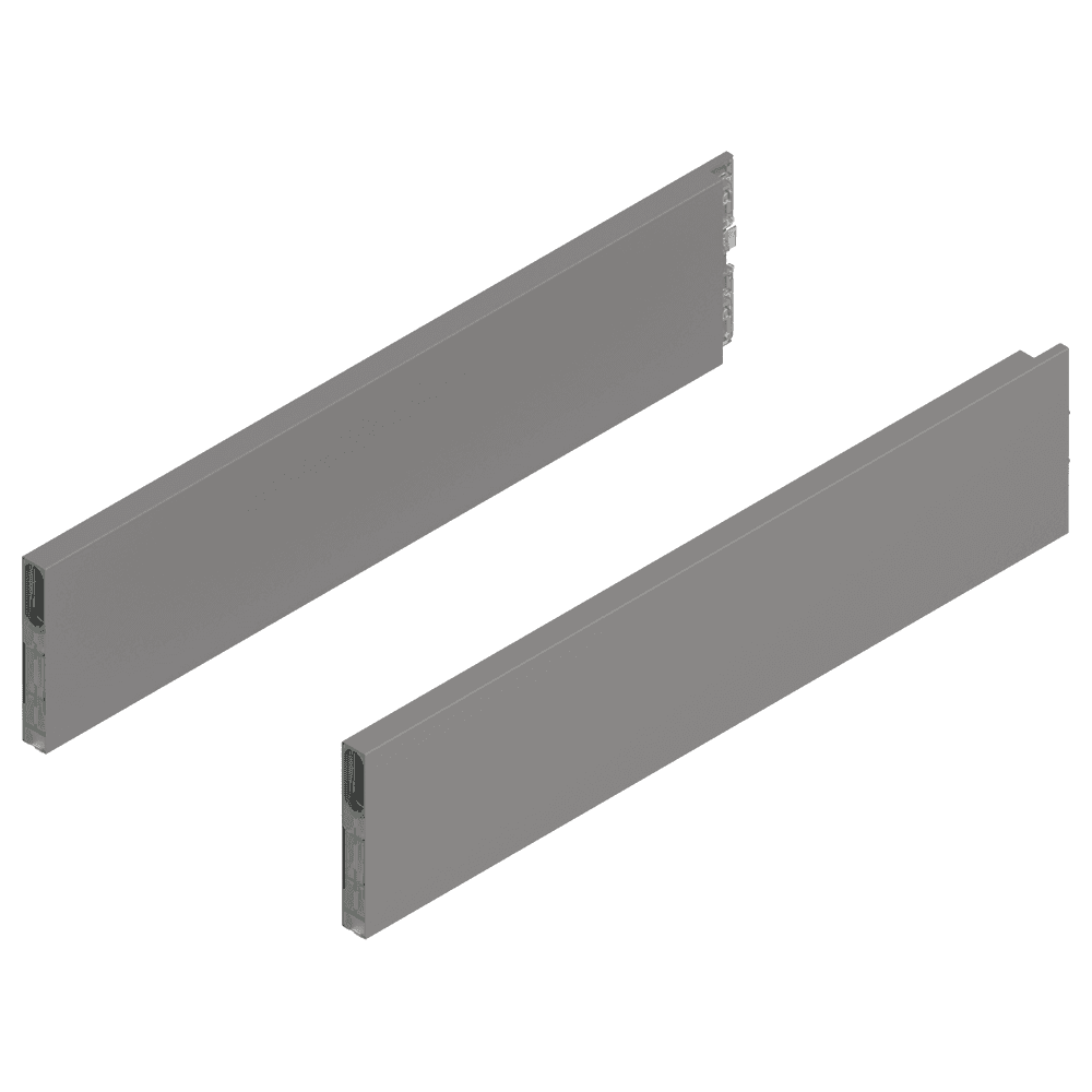Merivobox Boxcap Set E-Height, Indium Gray Matte, 450mm Main - Image