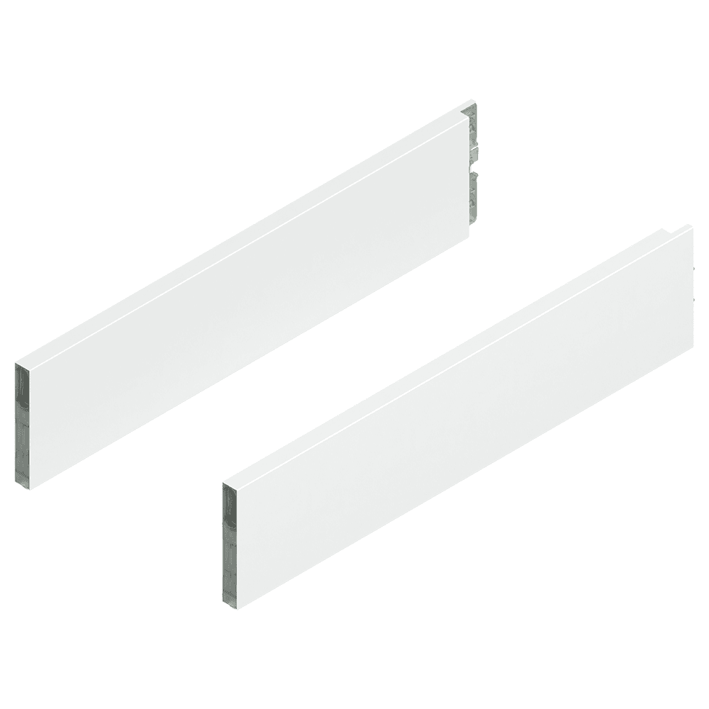 Merivobox Boxcap Set E-Height, Silk White Matte, 450mm Main - Image
