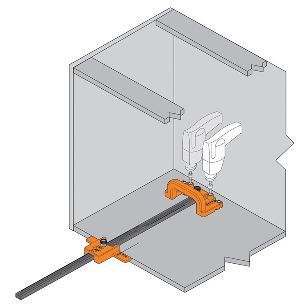 Servo-Drive Drilling Template for Top/Bottom Adapter - Alt Image 2