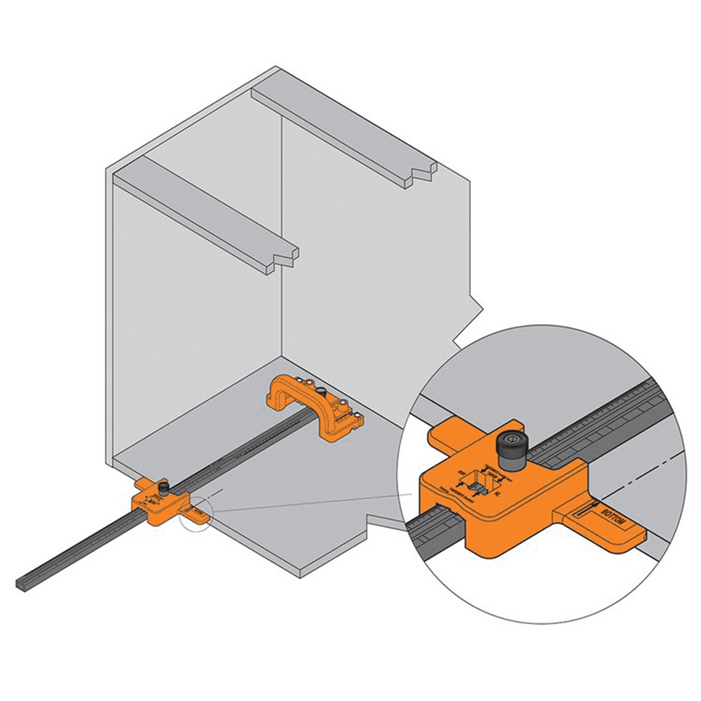 Servo-Drive Drilling Template for Top/Bottom Adapter - Alt Image 3