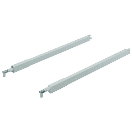 Blum Tandembox Rectangular Center Gallery Rail - Side View