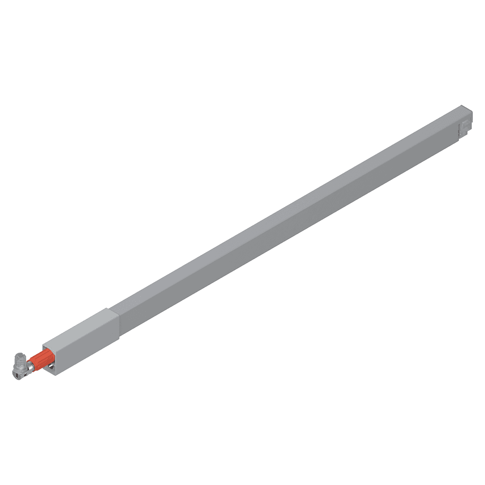 550mm Left-Hand Longside Gallery Rail, Gray Main - Image