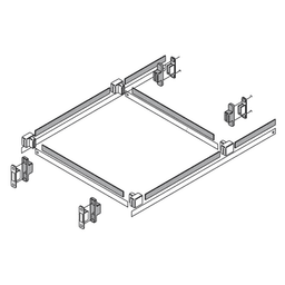 Efficient Blum Metafile 22" Hanging Rail Set - Product Image 2