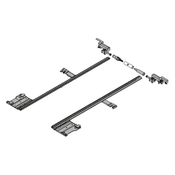 Blum Legrabox Lateral Stabilizer Set - 1400mm Linkage Rod