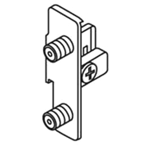 Blum Metabox 320N Press-In Bracket 2-1/8" Nickel-Plated