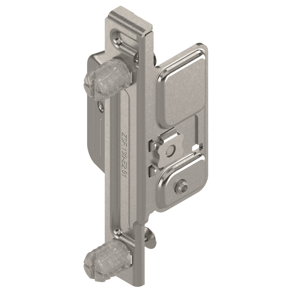 Blum METABOX 320MH/K Left-Hand Clip Front Fixing Bracket Image