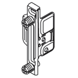 Blum METABOX 330M/H Left Nickel-Plated Front Fixing Bracket Image