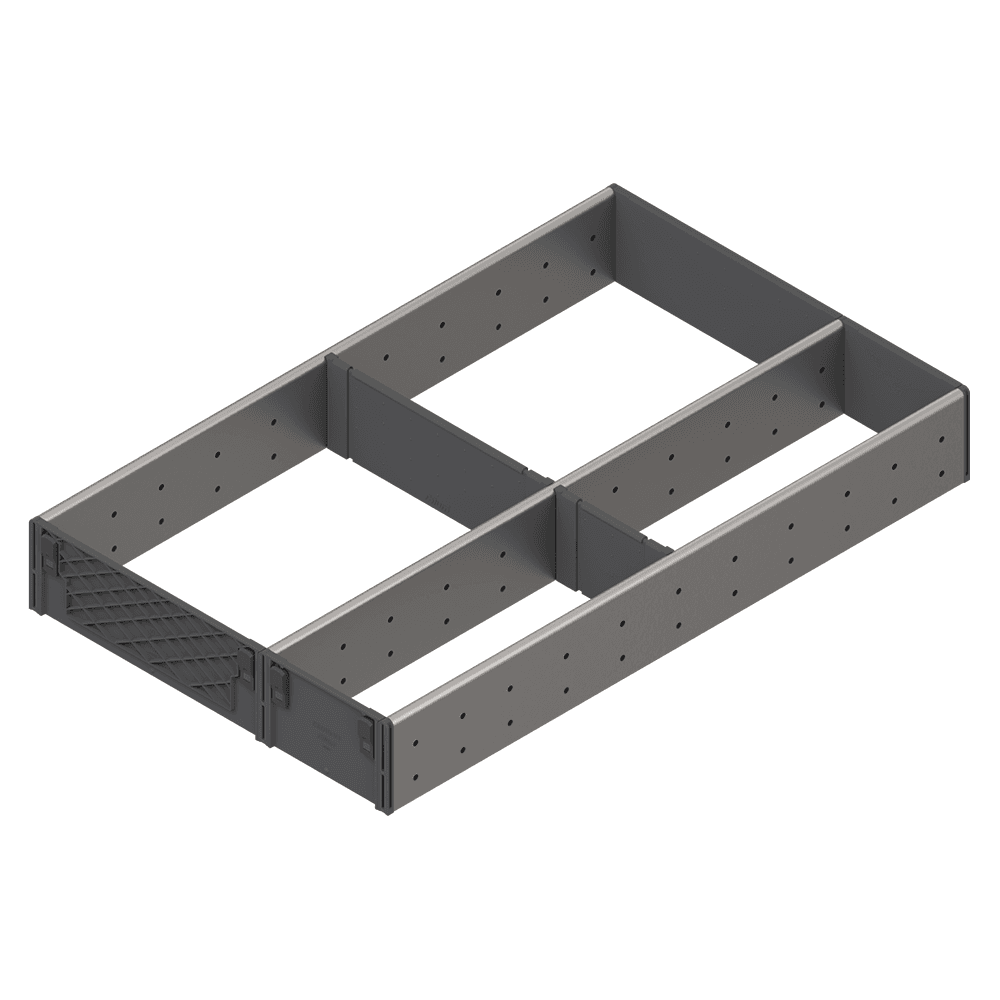 Adjustable cutlery/utensil organization system by Blum Orga-Line