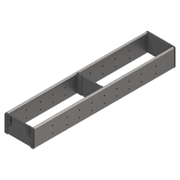 Blum's single tiered utensil divider set for kitchen organization