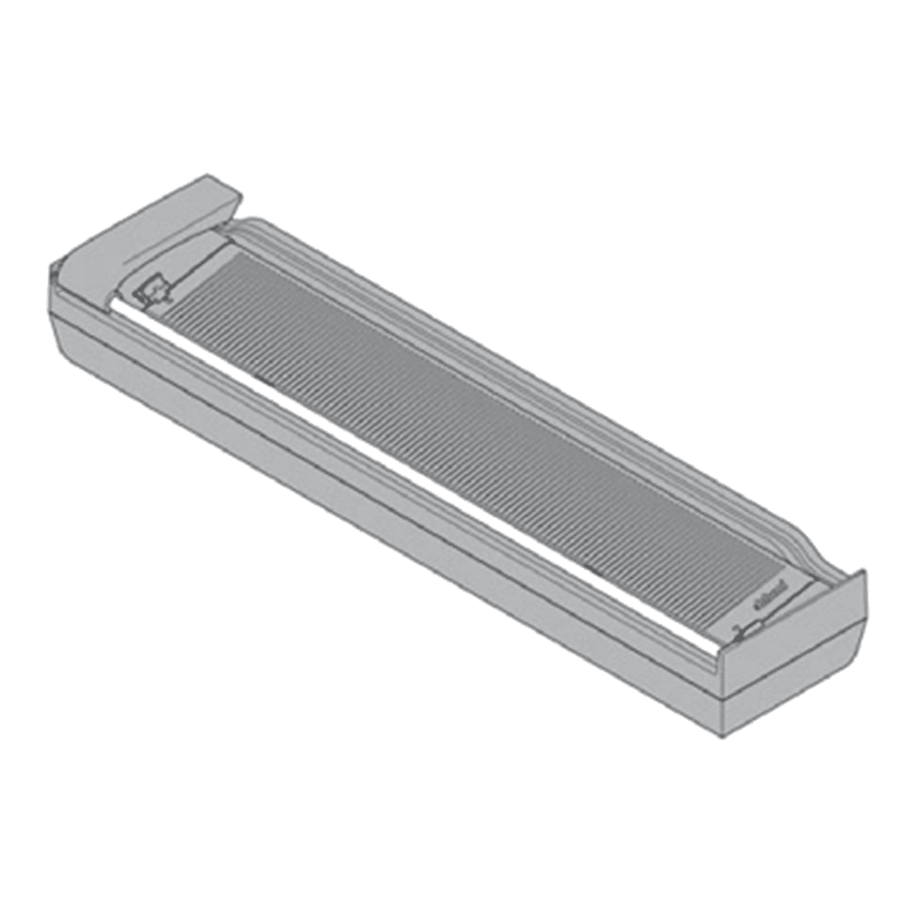 Convenient Aluminum Foil Dispenser by Blum for Drawer or Countertop Use