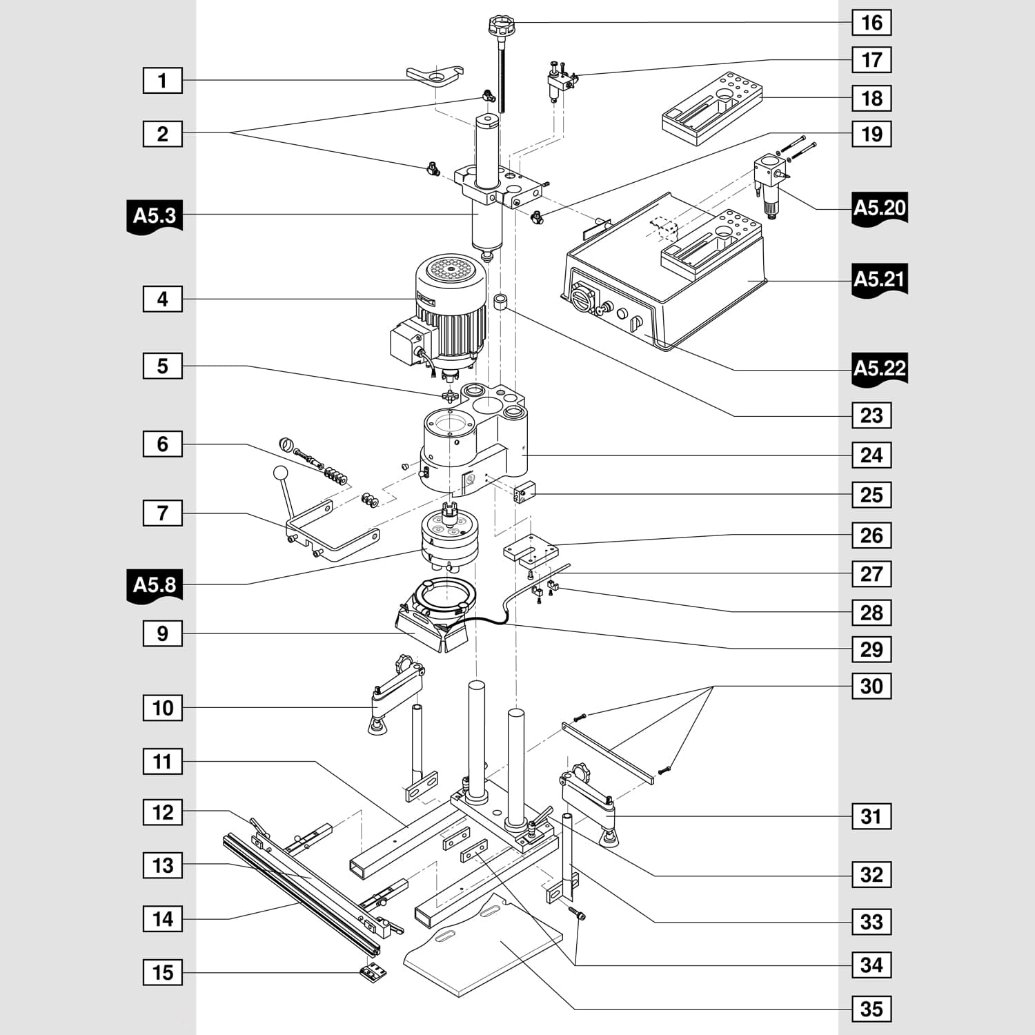 Clamp Lever with Plate