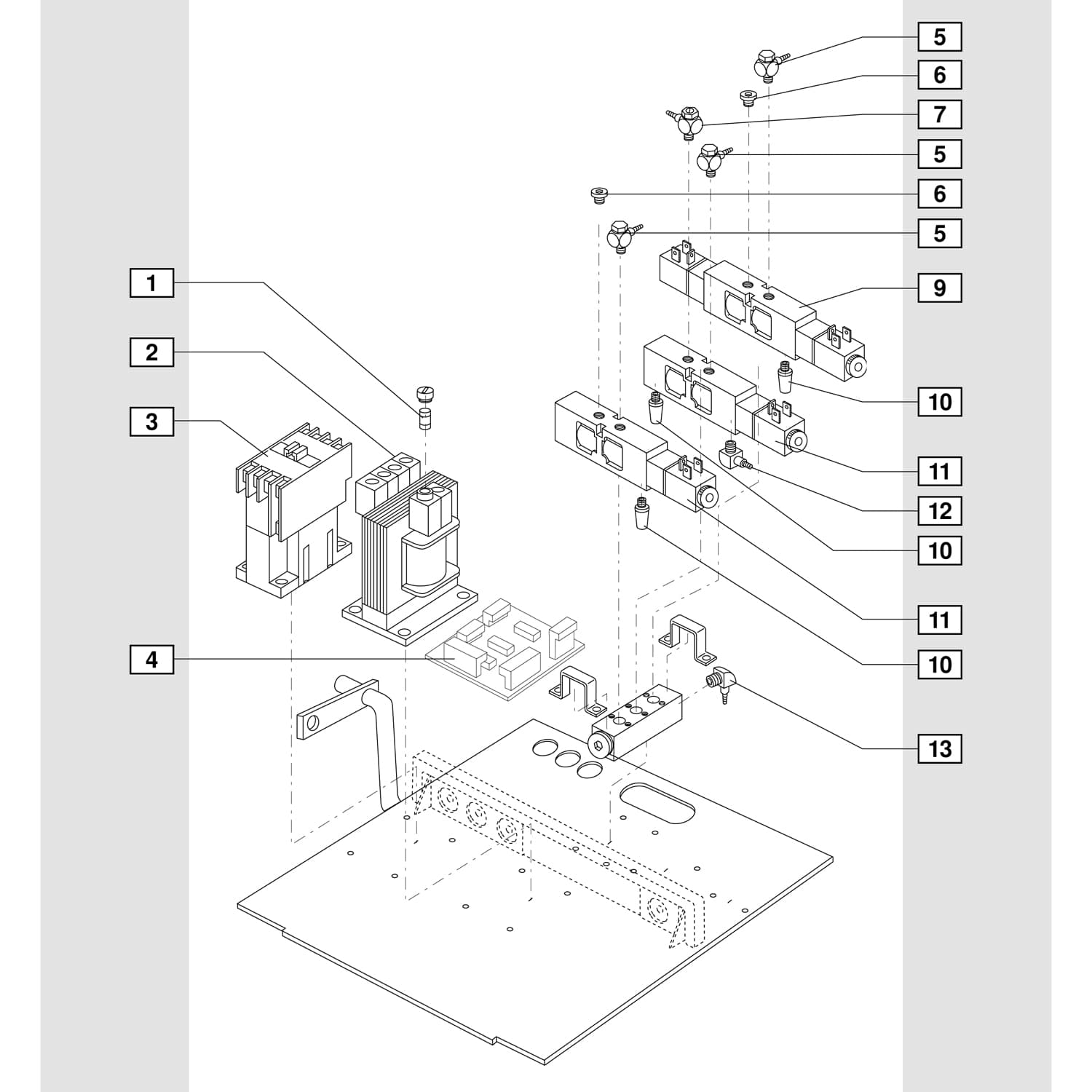 Single Solenoid Valve for M51N10XX MiniPress