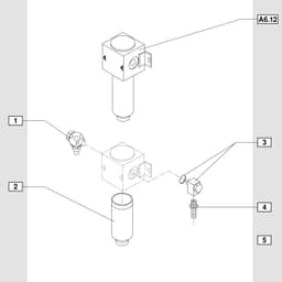 Filter Bowl for M51N10XX MiniPress