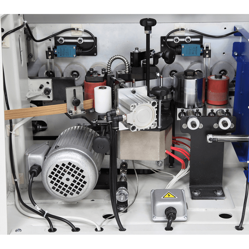 Cantek MX340 edgebander with PLC control system and LED display