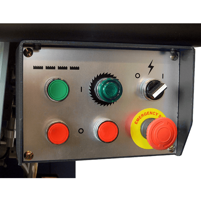 Cantek R18 18" Heavy Duty Bottom Cutting Straight Line Ripsaw Three Phase - Alt Image 2