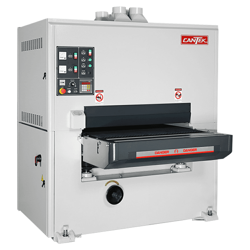 Cantek SR37 37" x 75" Two Head Wide Belt Sander 3PH 20HP/15HP Main - Image