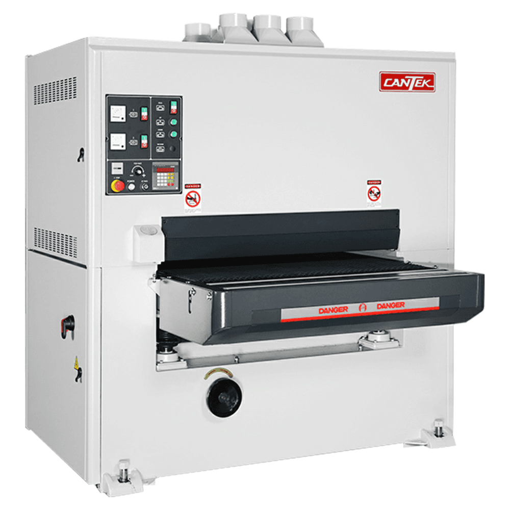 Cantek SR43 RR Series 43" x 75" Two Head Wide Belt Sander 3PH 20HP/15HP Main - Image