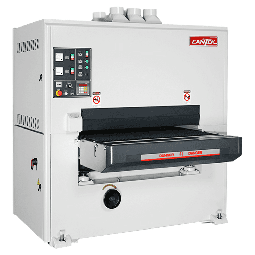 Cantek SR43 SR Series 43" x 75" Two Head Wide Belt Sander 3PH 20HP/15HP Main - Image