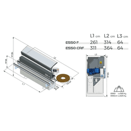 E550F Automatic Edgebander with Inferior Glue Pot Hot Melt (EVA)/Chain Panel-Feeding and Pre-Milling Alt 1 - Image