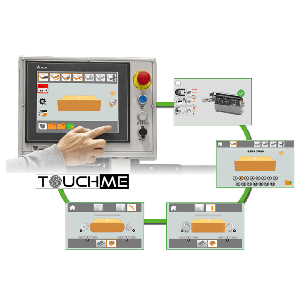 Casadei KRONOS 6.0 Automatic Edgebander for Inter-Spacing Infeed Pre-Milling and Multi-function Alt 1 - Image