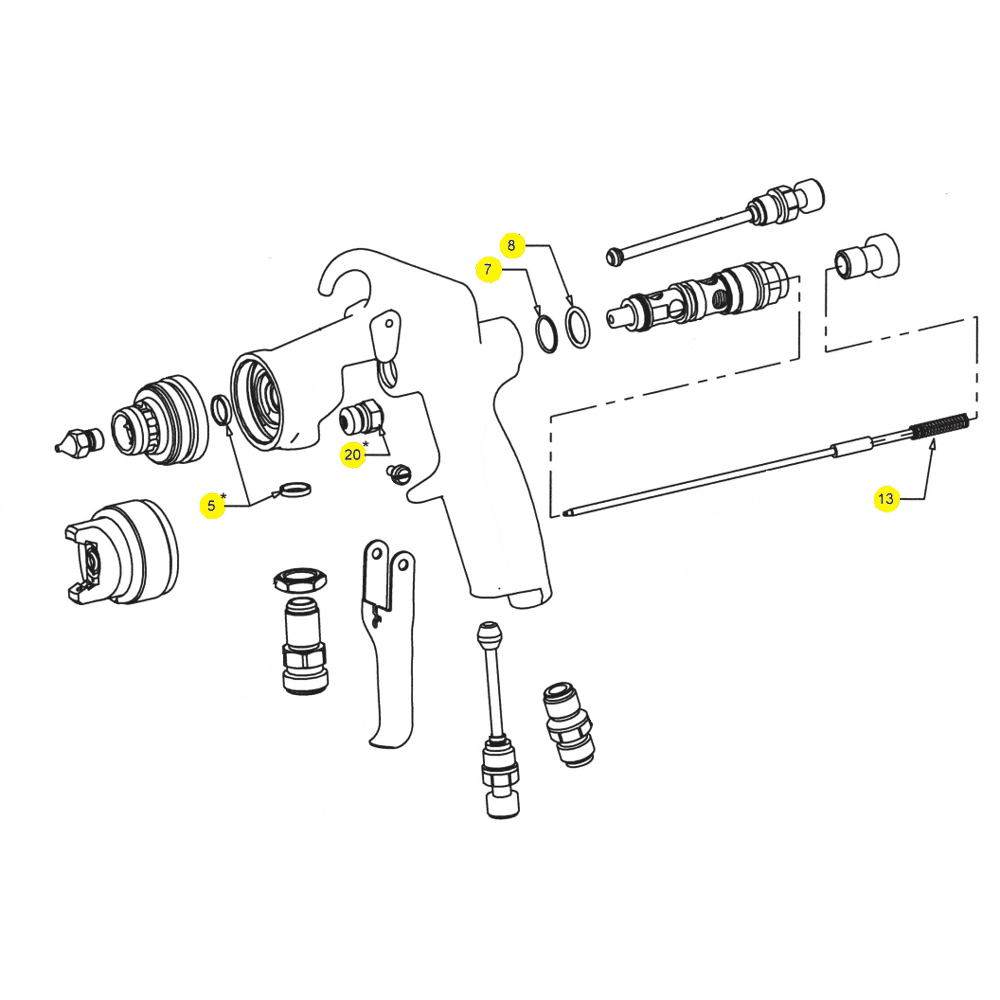 FE-FF/FE LCFM/Tomahawk Repair Kit - Alt Image 1