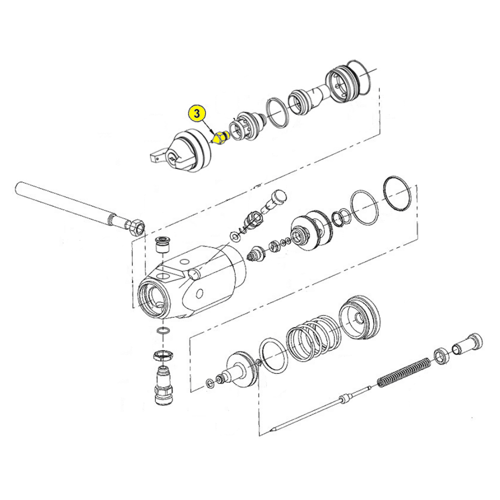 1.8mm Fluid Nozzle, AutoCAT 100C - Main Image