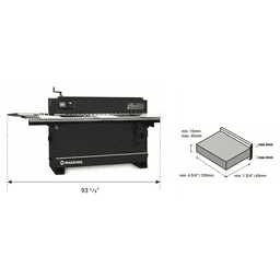 Automatic Pre-Milling Edgebander, 220V/1-Phase Alt 4 - Image